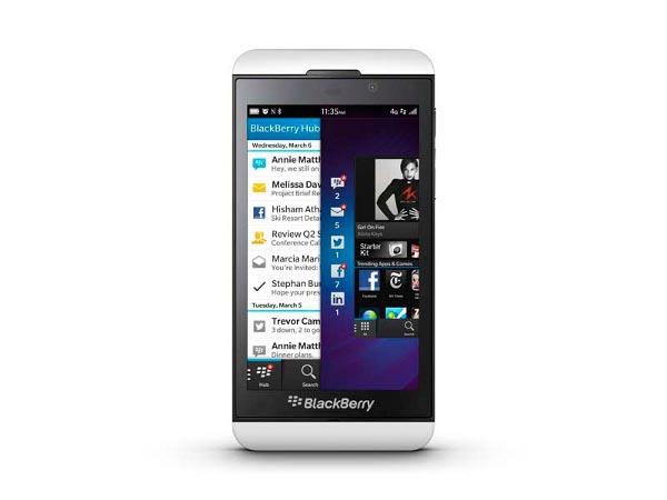 BlackBerry Z10 Smartphone Announced