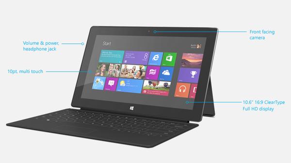 Microsoft Surface Windows Tablet With Window 8 Pro Coming Soon Gadgetsin