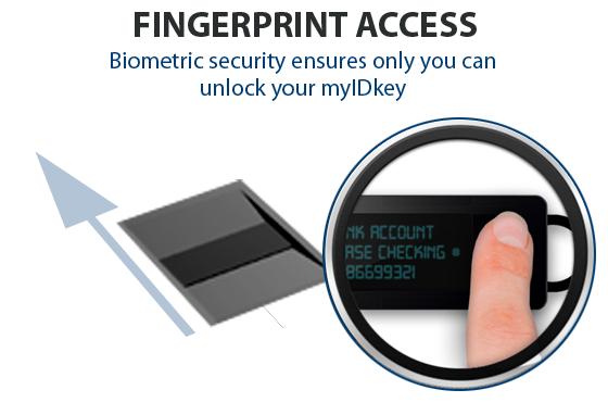 myIDkey Fingerprint Secure Bluetooth USB Drive