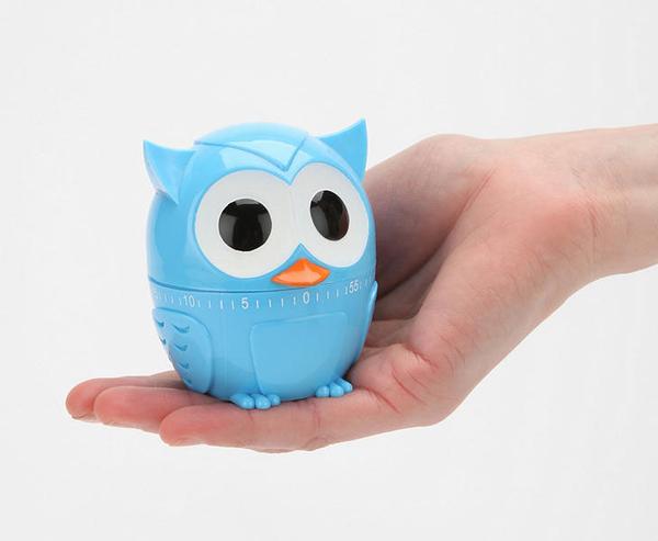 The Owl Shaped Kitchen Timer