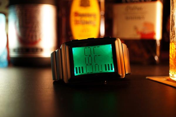 Tokyoflash OTO Sound Sensitive LCD Watch