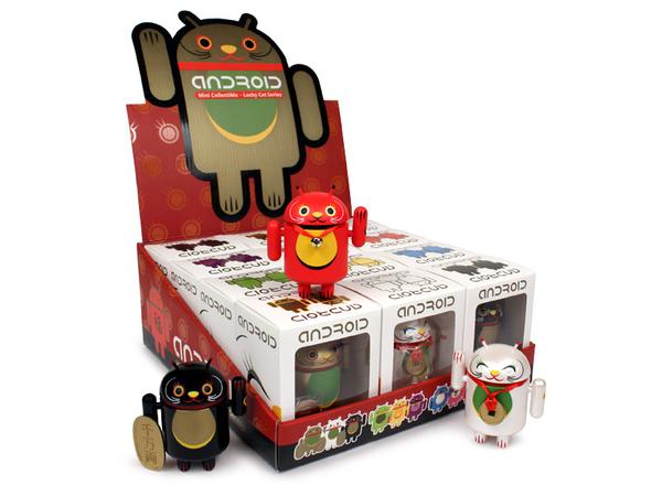 Android Collectible Mini Figure Lucky Cat Series
