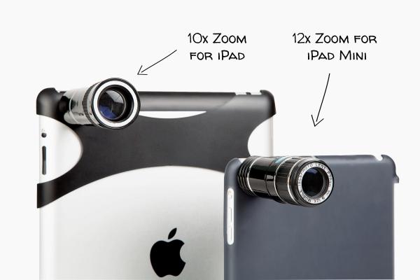 The Telephoto Lens for iPad Mini and iPad 4