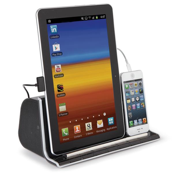 The Charging Bluetooth Dock Speaker for Tablet and Smartphone