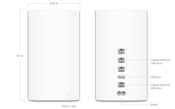 Apple New AirPort Extreme and AirPort Time Capsule Announced