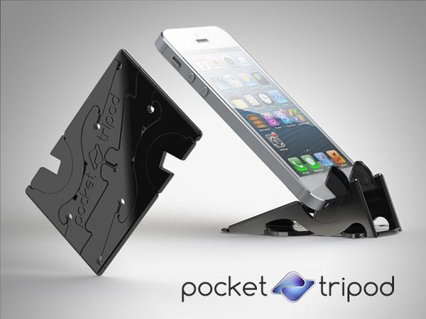 Pocket Tripod Portable iPhone Stand