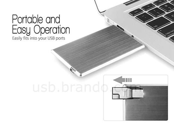 The Super Slim Backup Battery with USB Drive