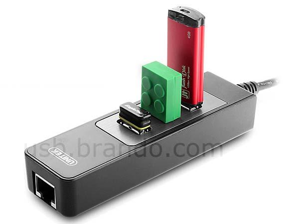 Unitek USB 3.0 Hub with Gigabit Ethernet Adapter