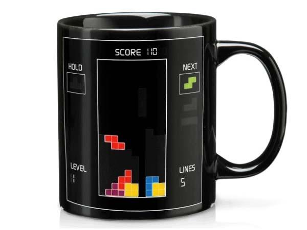 Tetris Heat Changing Coffee Mug