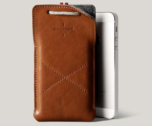 Hard Graft Draw Leather Sleeve for iPhone 5s/5c/5