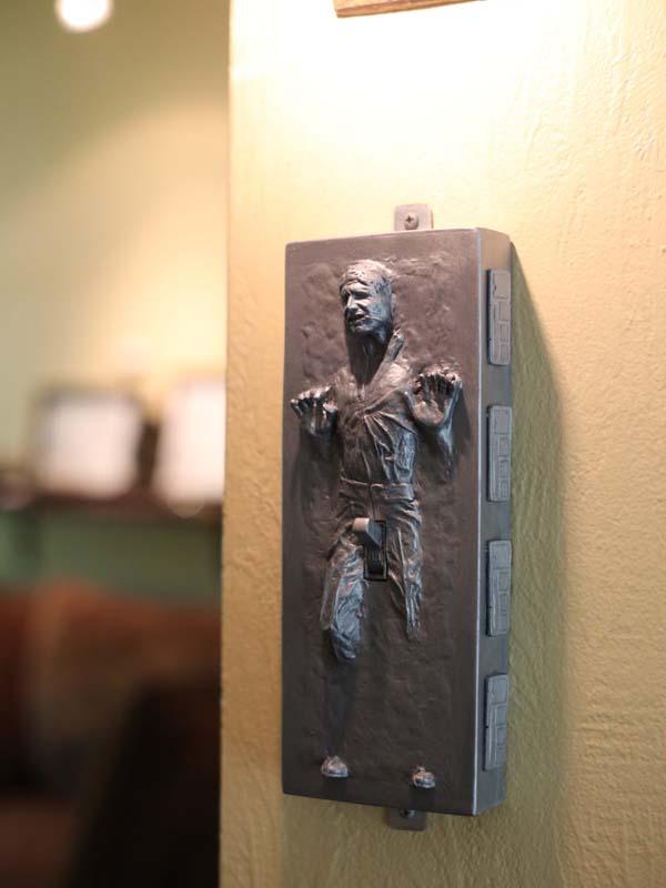 Star Wars Han Solo in Carbonite Light Switch