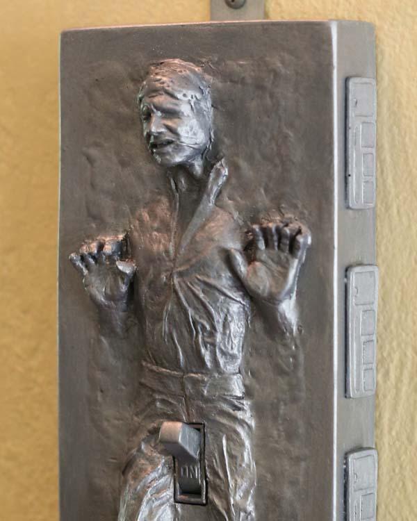 Star Wars Han Solo in Carbonite Light Switch