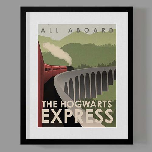 Harry Potter Travel Poster Set