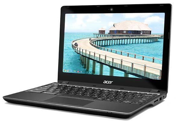 The Acer C720 Chromebook