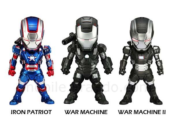 Iron Man 3 War Machine Troop Mini Figure Earphone Jack Accessory Set