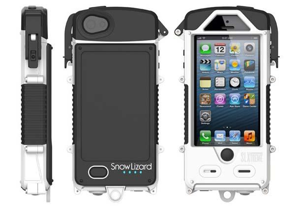 Snow Lizard SLXtreme 5 Waterproof iPhone 5s Case with Solar Charger
