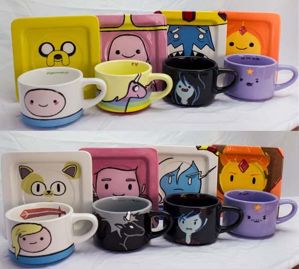 The Handmade Adventure Time Coffee Mug and Coaster