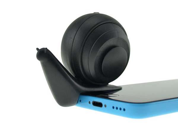 The Snail Shaped Mini Speaker for Smartphones and Tablets