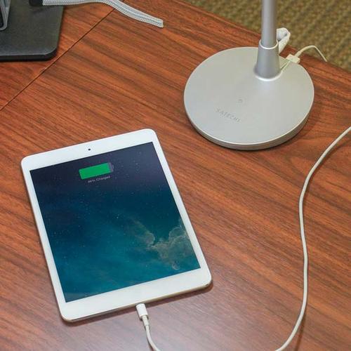 Satechi Flexible LED Desk Lamp with USB Charger
