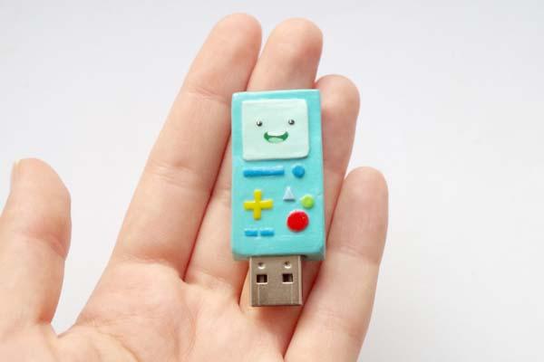 The Handmade Adventure Time Inspired USB Flash Drives