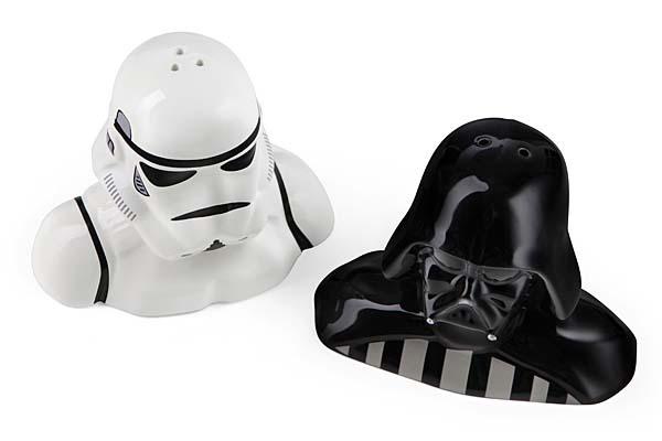 Star Wars Stormtrooper & Darth Vader Salt and Pepper Shakers