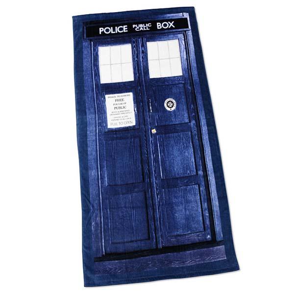 Doctor Who TARDIS Beach Towel