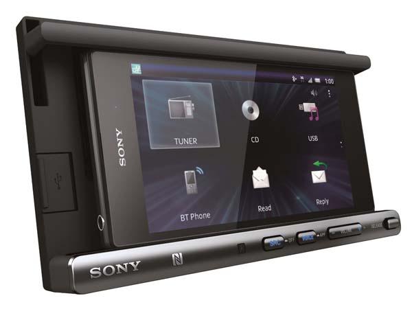 Sony XSPN1BT In-Dash Smartphone Dock with NFC and CD Player