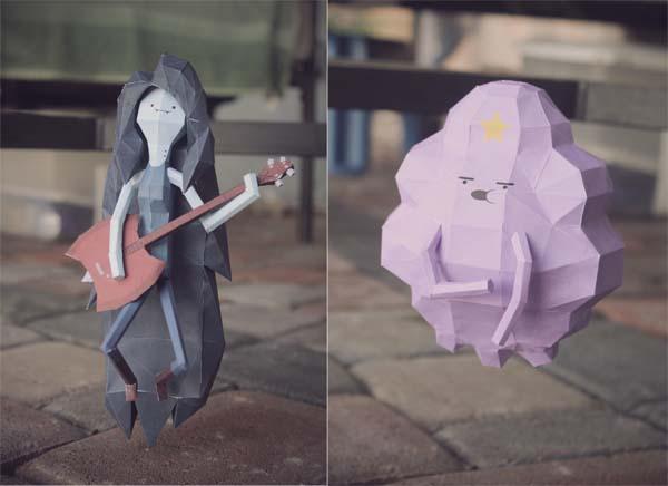 Adventure Time Paper Crafts