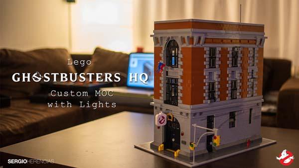 Ghostbusters HQ LEGO Set