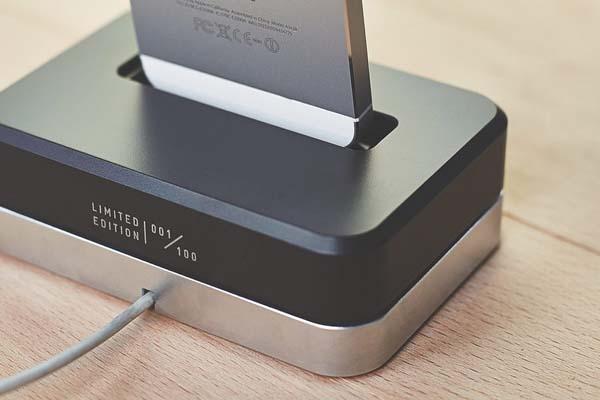 Grovemade Limited Edition Metal Docking Station for iPhone