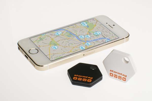 StormTag Bluetooth Weather Station on Your Keychain