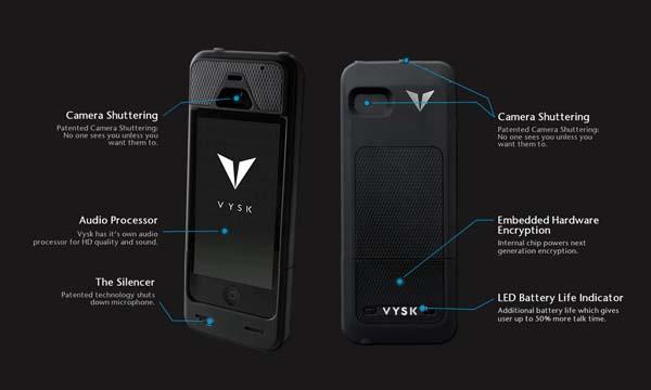 Vysk QS1 iPhone 5s Case Protects Your Privacy