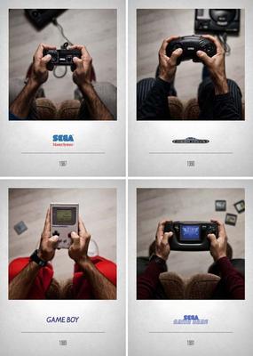 Javier Laspiur's Photo Series Shows the History of Game Controllers