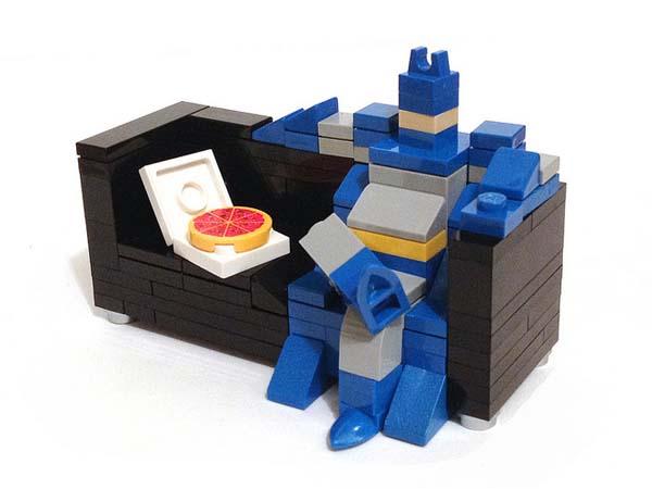 LEGO Superheroes and Their Favorite Couches