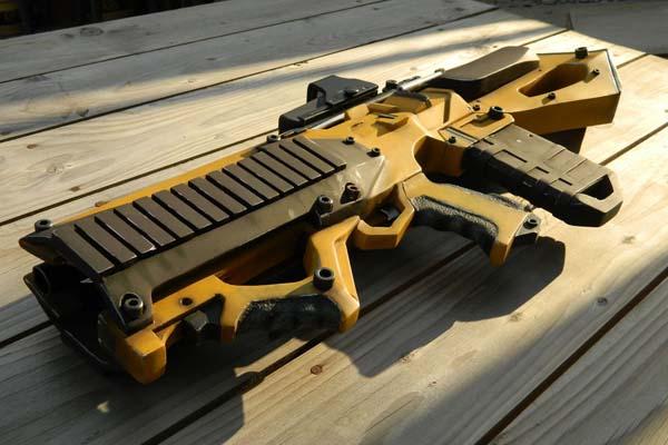 Awesome Borderlands Concept Assault Rifle Prop Replica
