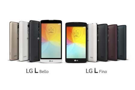 LG L Fino and L Bello Android Phones Announced