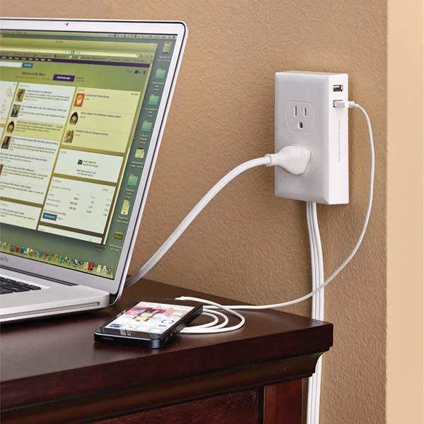 The Wall Mounted Power Strip