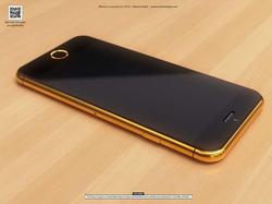 The Luxurious iPhone 6 Design Concept in Gold