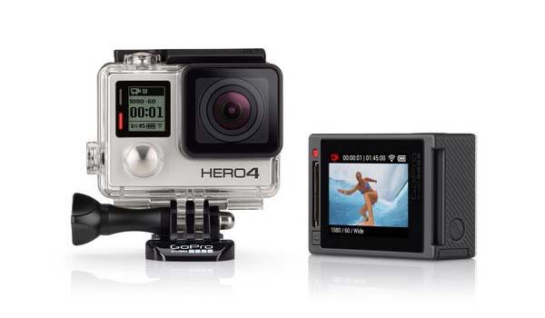 GoPro HERO4 Black and Silver Action Cameras