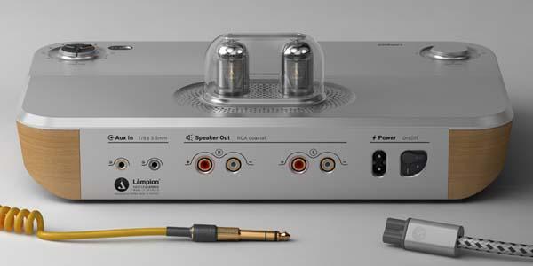 Låmpion Tube Amplifier with Docking Station for Smartphones and Tablets
