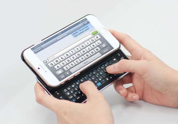 The Ultra-Thin Slide-Out iPhone 6 Keyboard Case