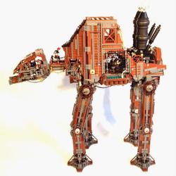 The Awesome Steampunk Star Wars Starships and Vehicles Built with LEGO Bricks