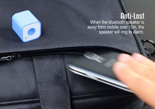 The 3-In-1 Smart Box Works as Mini Speaker Remote Shutter and Phone Locator