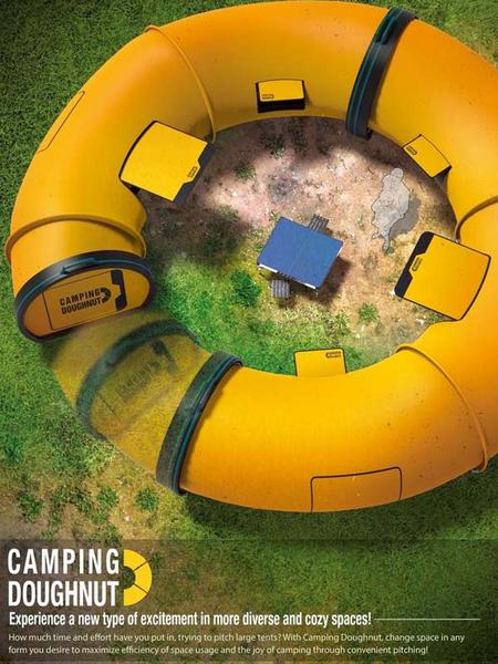 Camping Doughnut Camping Tent