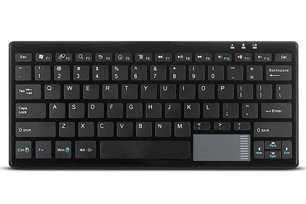 The Portable Bluetooth Keyboard with Touchpad