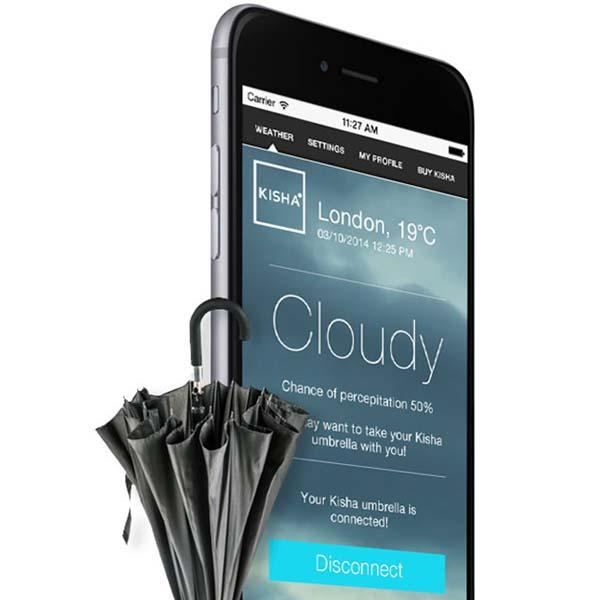 Kisha An App-Enabled Smart Umbrella
