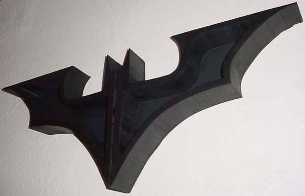 The Handmade Batman Wood Bookshelf