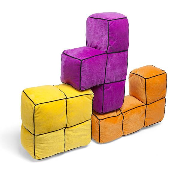Tetris 3D Cushion Set