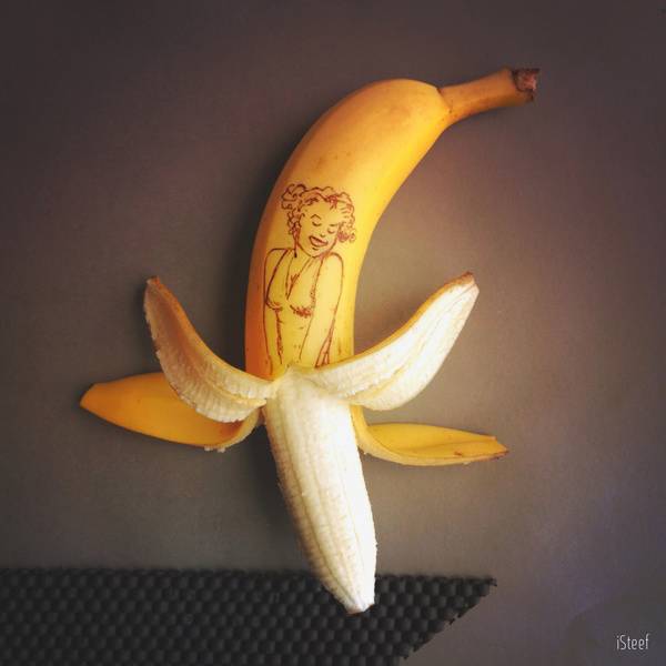 The Amazing Banana Themed Art Prints Gadgetsin