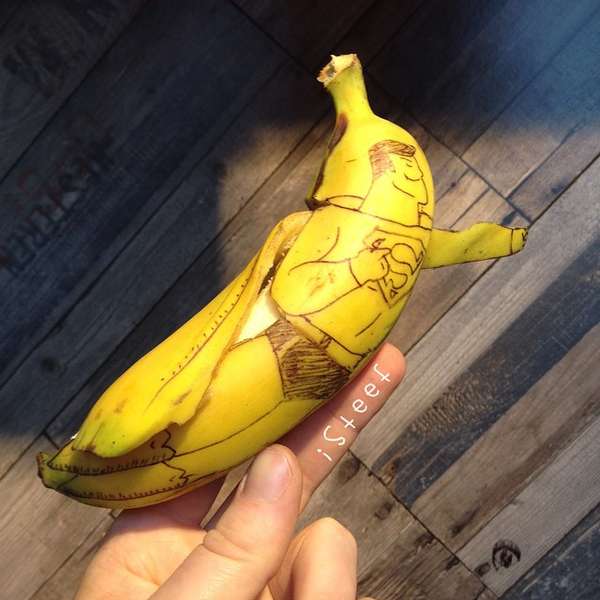 The Amazing Banana Themed Art Prints Gadgetsin
